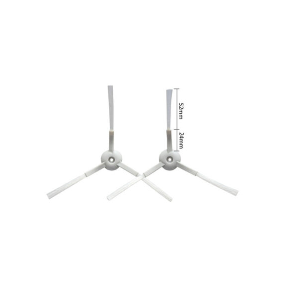 2 db 3 ágú fehér oldalkefe Essential G1 robotporszívóhoz