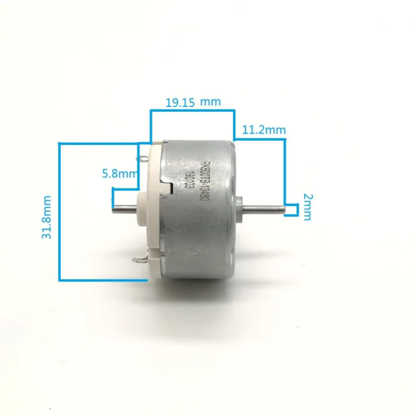 Villanymotor (RK500TB-13480) robotporszívóhoz